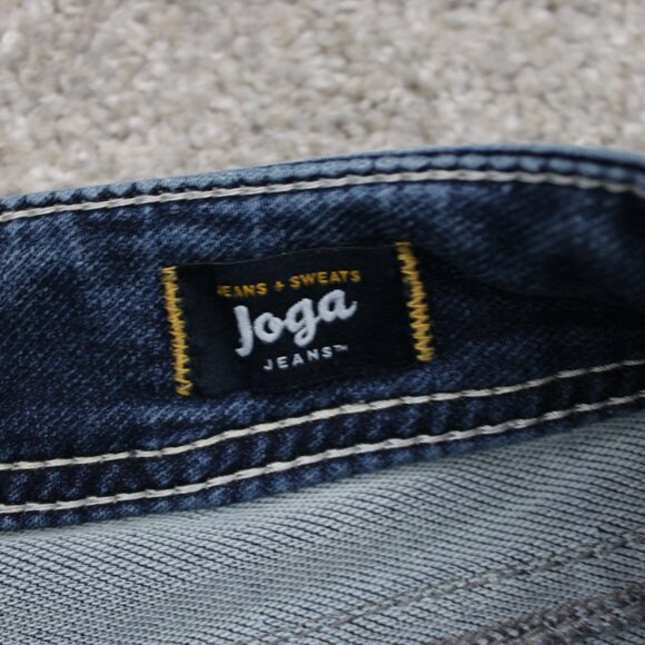 Silver Joga Suki Mid Skinny Jeans Womens 29x31 Blue 5-Pocket Stretch Denim - Picture 13 of 16